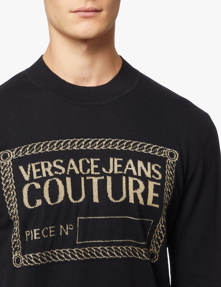 rinascente Versace Jeans Couture Magllia manica lunga cash logo
