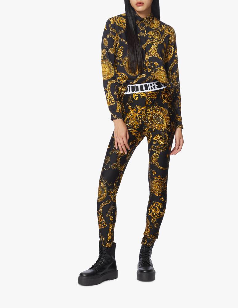 rinascente Versace Jeans Couture Camicia in viscosa con stampa barocco