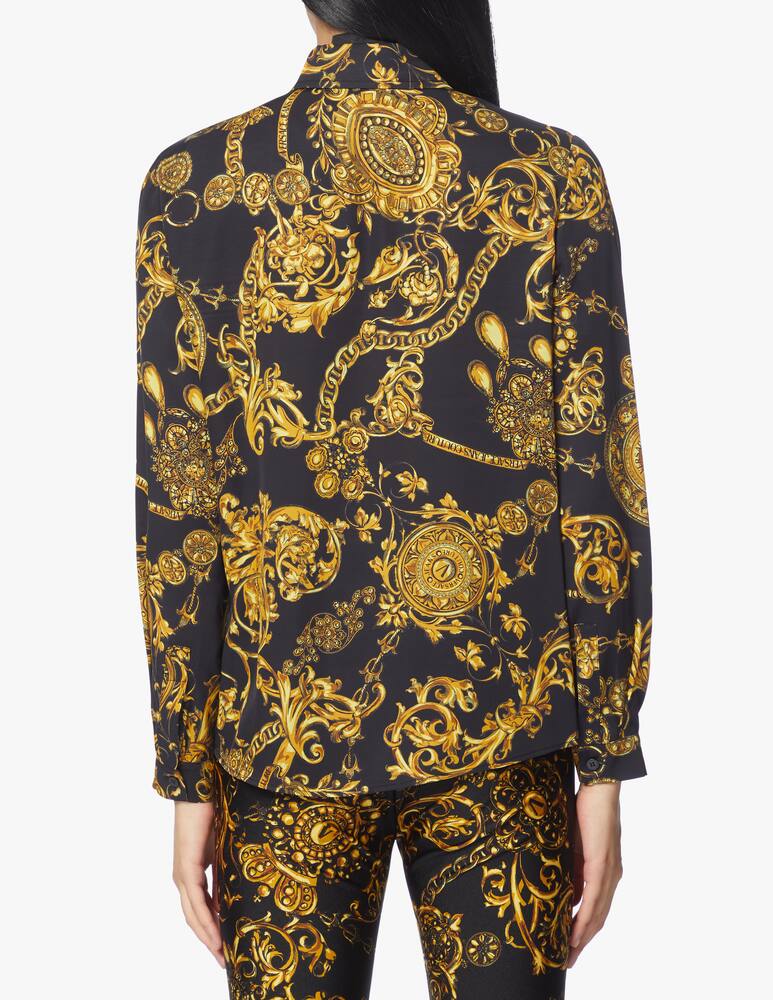 rinascente Versace Jeans Couture Camicia in viscosa con stampa barocco