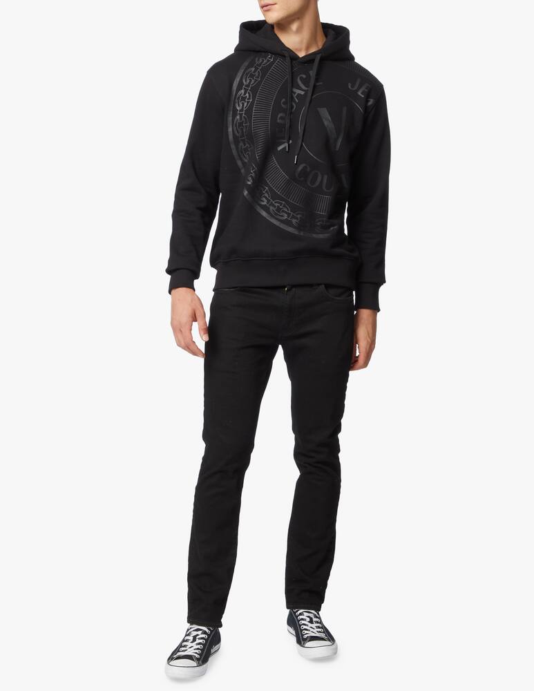 rinascente Versace Jeans Couture Felpa con cappuccio emblem