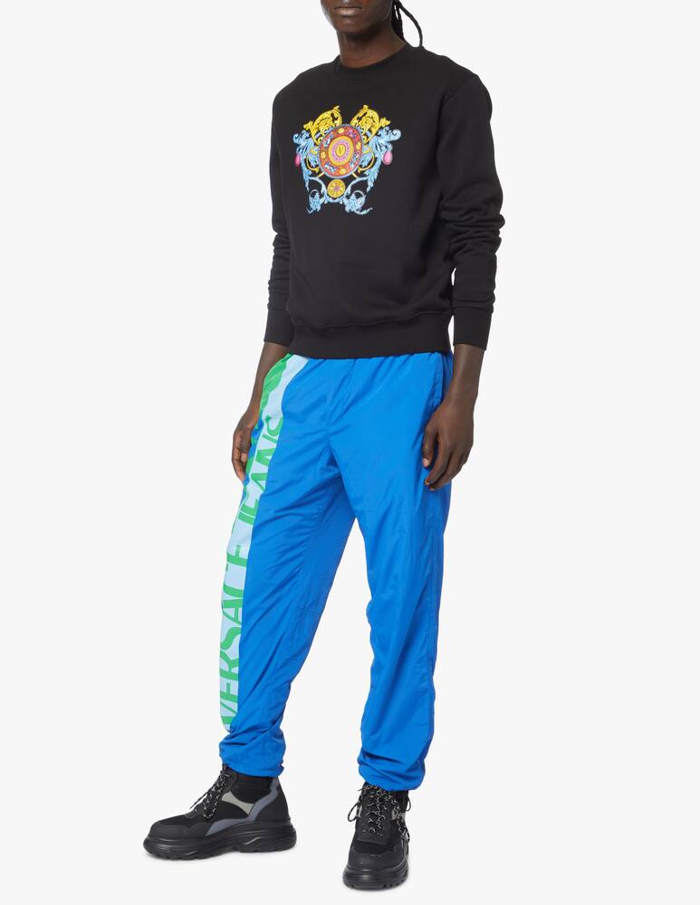 rinascente Versace Jeans Couture Felpa girocollo stemma regalia