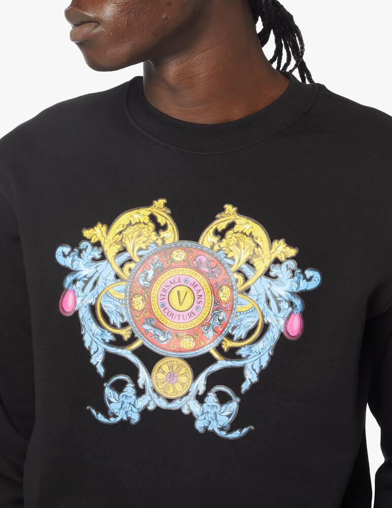 rinascente Versace Jeans Couture Felpa girocollo stemma regalia