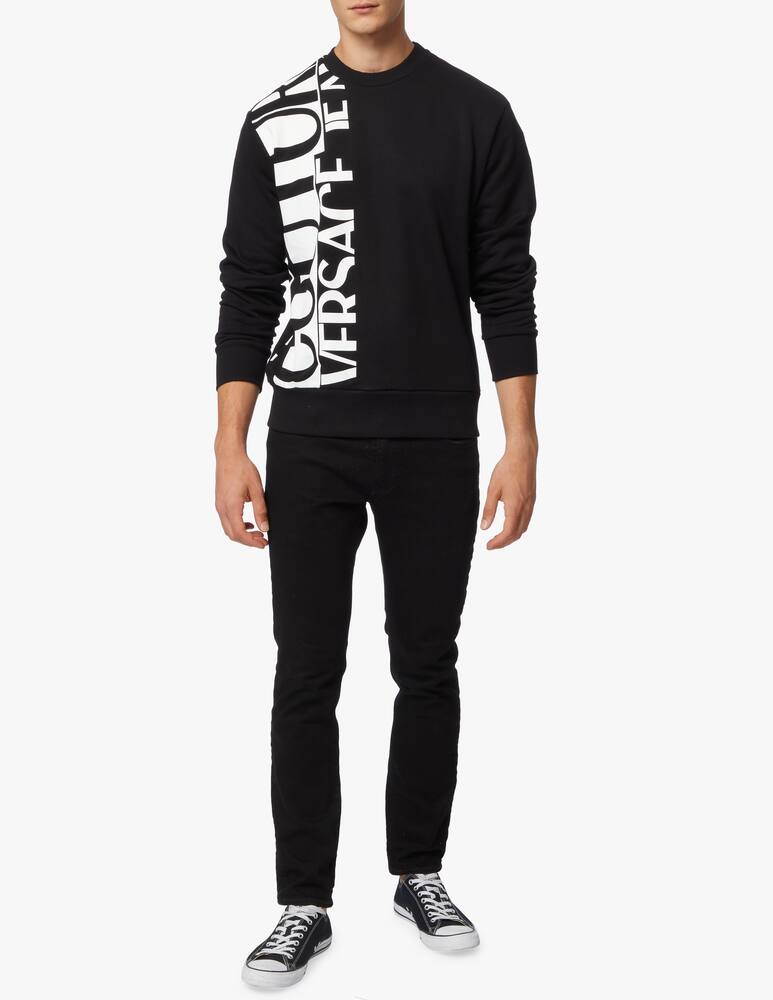 rinascente Versace Jeans Couture Lateral logo sweatshirt