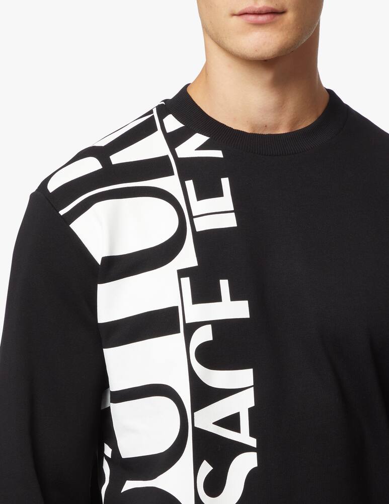 rinascente Versace Jeans Couture Lateral logo sweatshirt