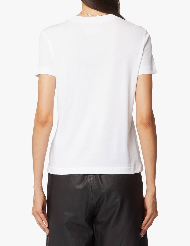 rinascente Versace Jeans Couture T-shirt in cotone con logo stampato