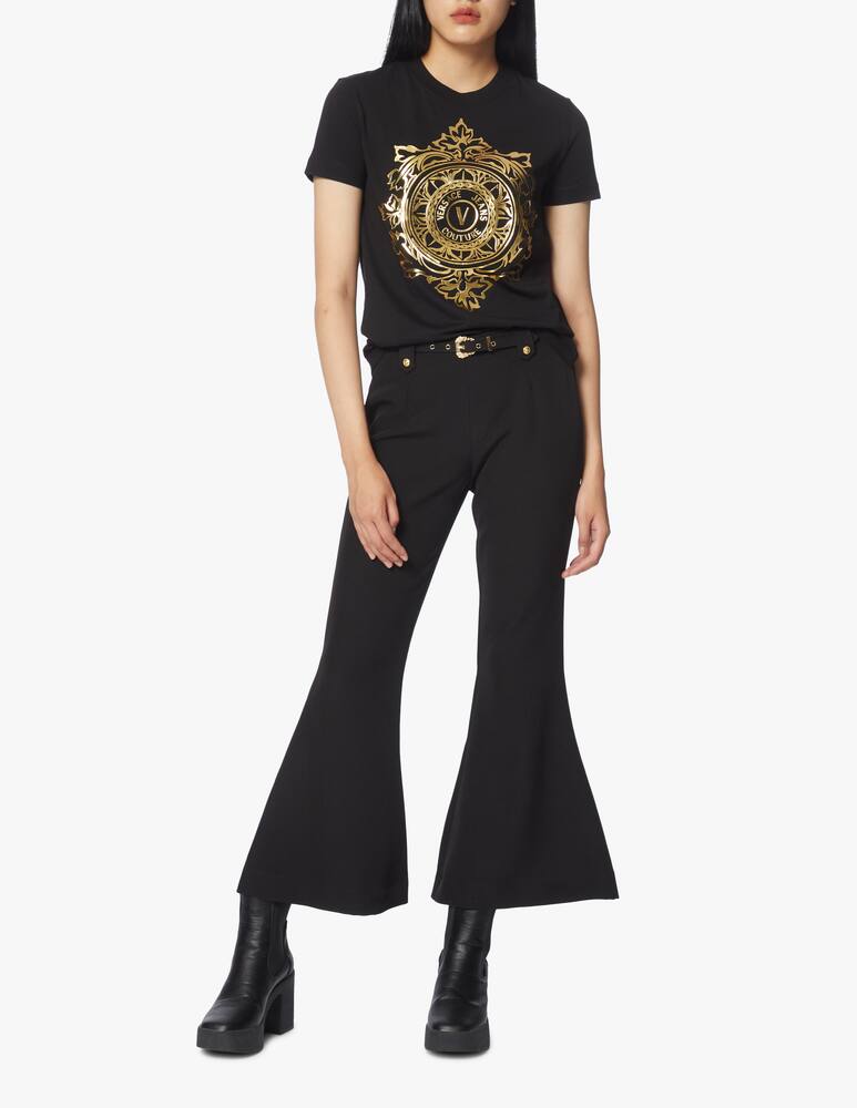 rinascente Versace Jeans Couture Cotton t-shirt Emblem Leaf