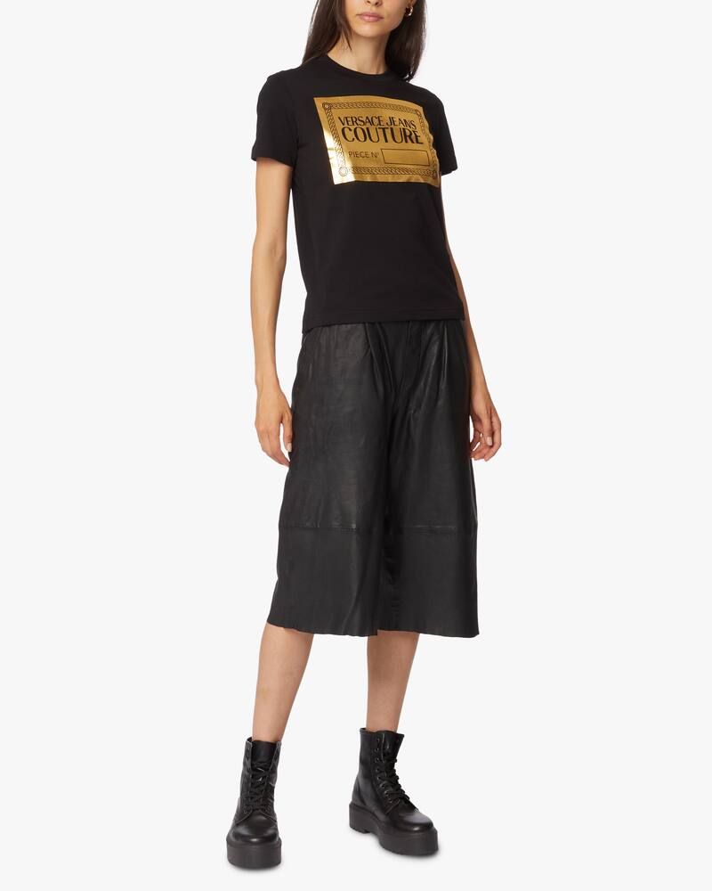 rinascente Versace Jeans Couture T-shirt in cotone con logo