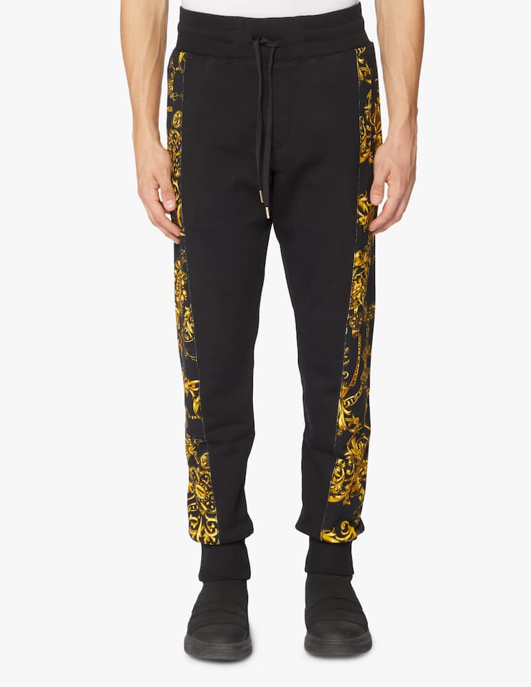 rinascente Versace Jeans Couture Pantaloni tuta barocco lateral
