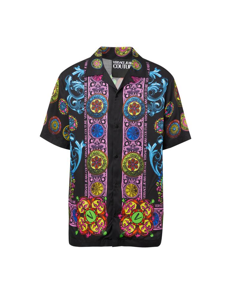 Versace Jeans Couture Camiacia bowling manica corta bijoux - immagine 1 Versace Jeans Couture Camiacia bowling manica corta bijoux - immagine 1