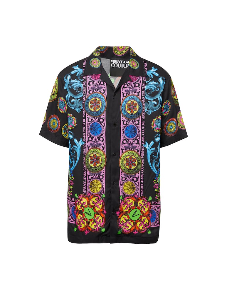 rinascente Versace Jeans Couture Bijoux bowling shosrt sleeve shirt