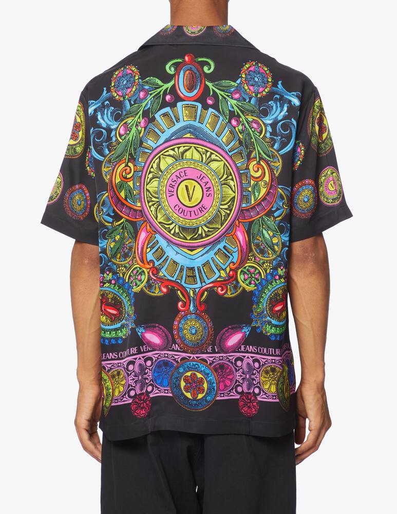 Versace Jeans Couture Camiacia bowling manica corta bijoux - immagine 3 Versace Jeans Couture Camiacia bowling manica corta bijoux - immagine 3