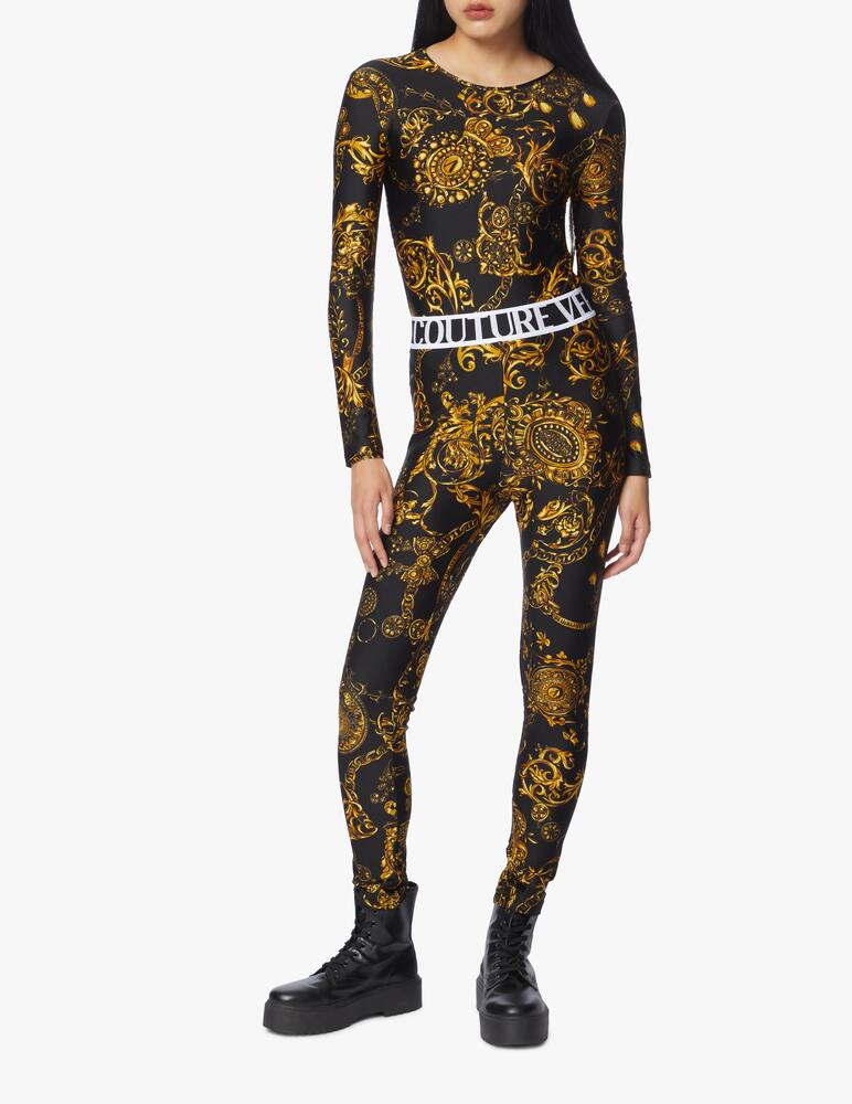 Versace Jeans Couture Body a manica lunga con stampa barocco - immagine 2 Versace Jeans Couture Body a manica lunga con stampa barocco - immagine 2
