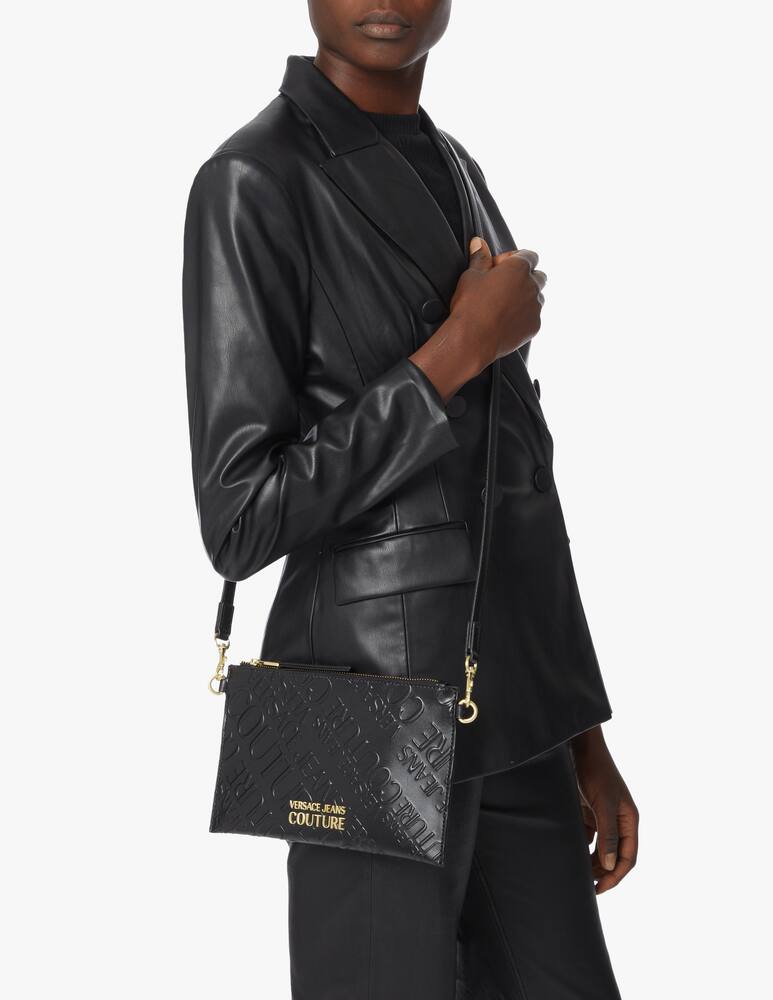 rinascente Versace Jeans Couture Clutch with monogram