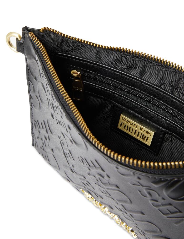 rinascente Versace Jeans Couture Clutch with monogram