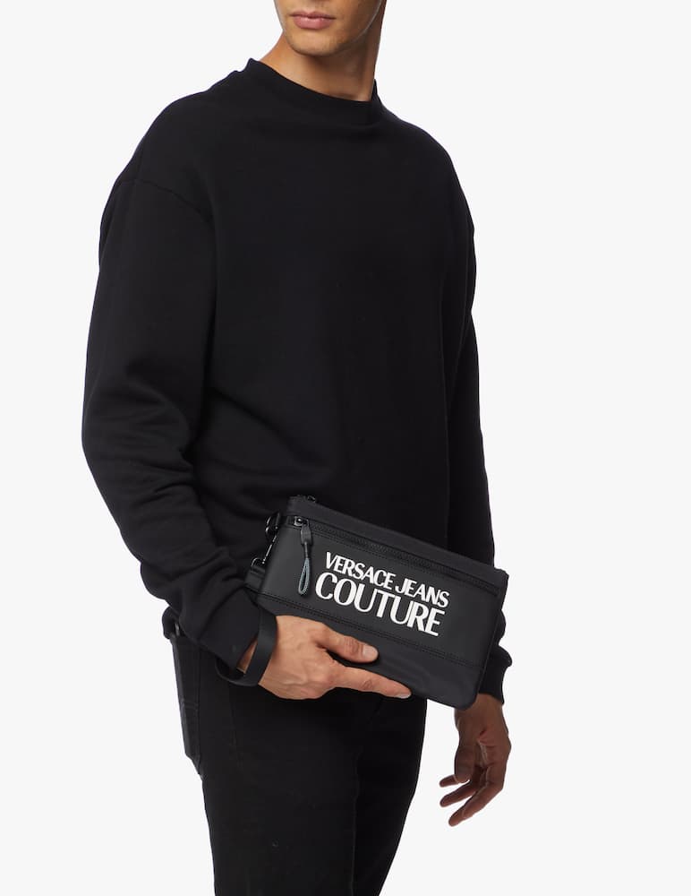 rinascente Versace Jeans Couture Pochette in nylon logo