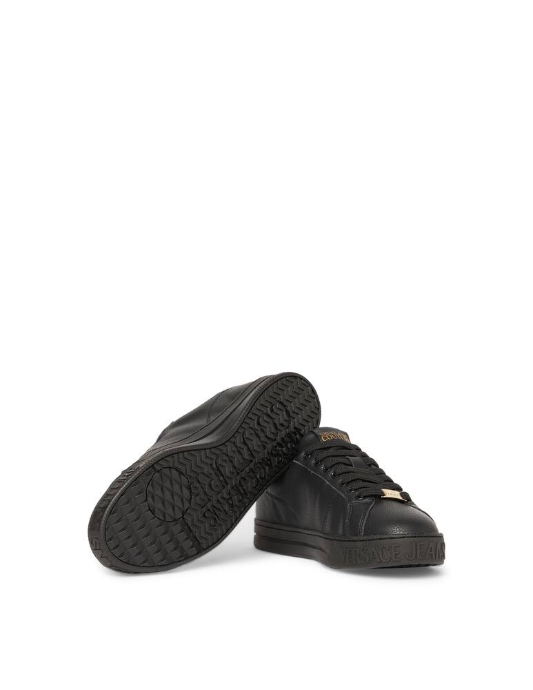 rinascente Versace Jeans Couture Sneakers court in pelle con logo