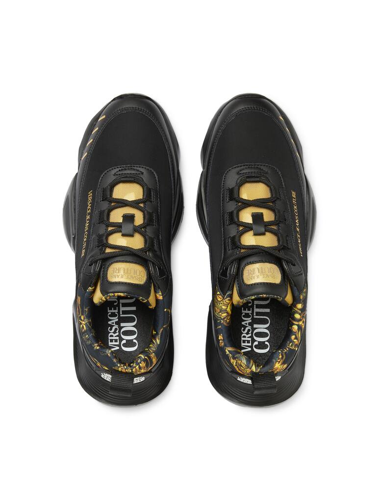 rinascente Versace Jeans Couture Sneakers bassa gravity dettaglio barocco