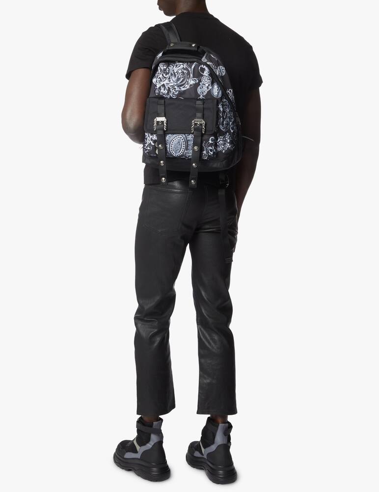 rinascente Versace Jeans Couture Nylon printed backpack