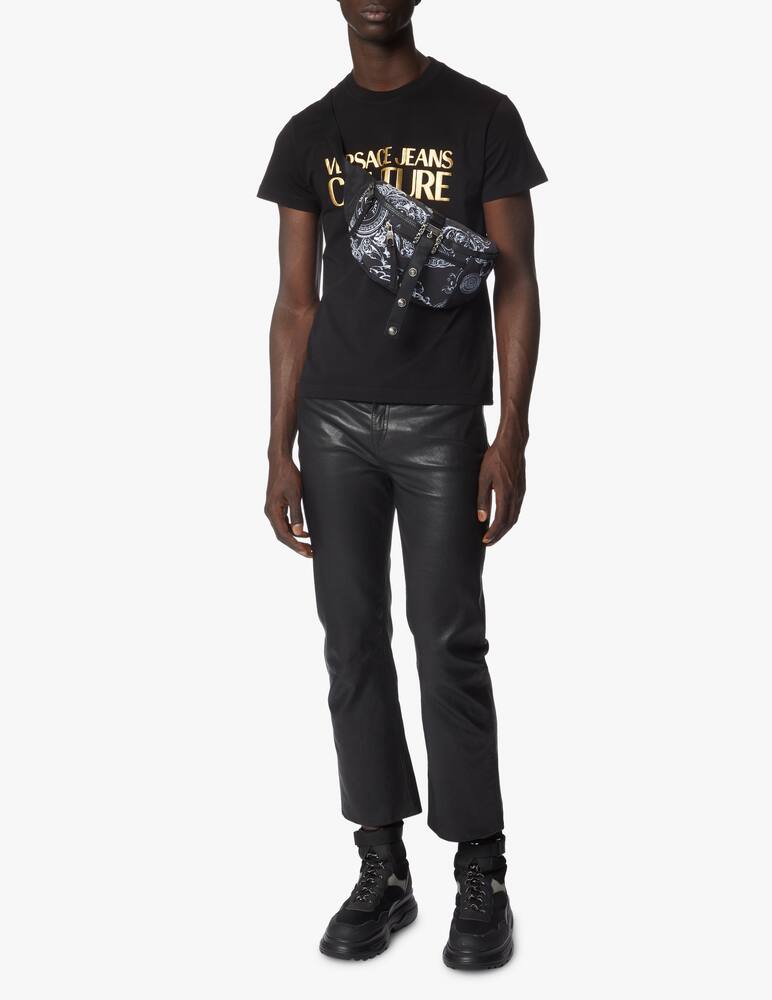 rinascente Versace Jeans Couture Marsupio in nylon con stampa