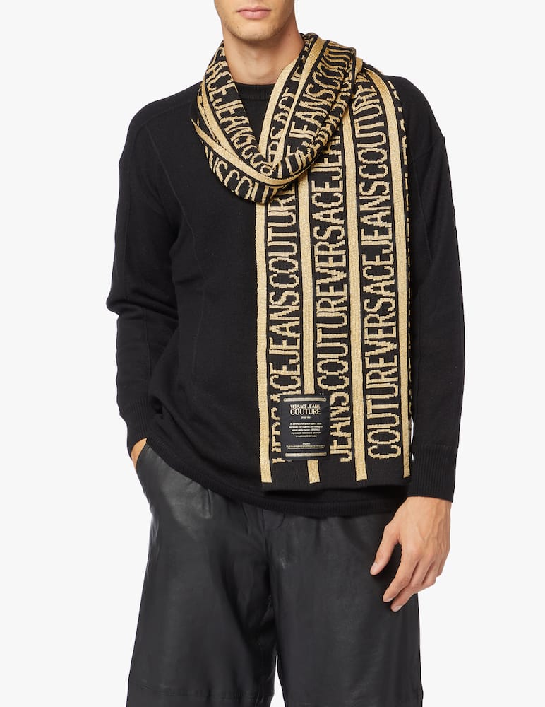 rinascente Versace Jeans Couture Sciarpa logo lettering