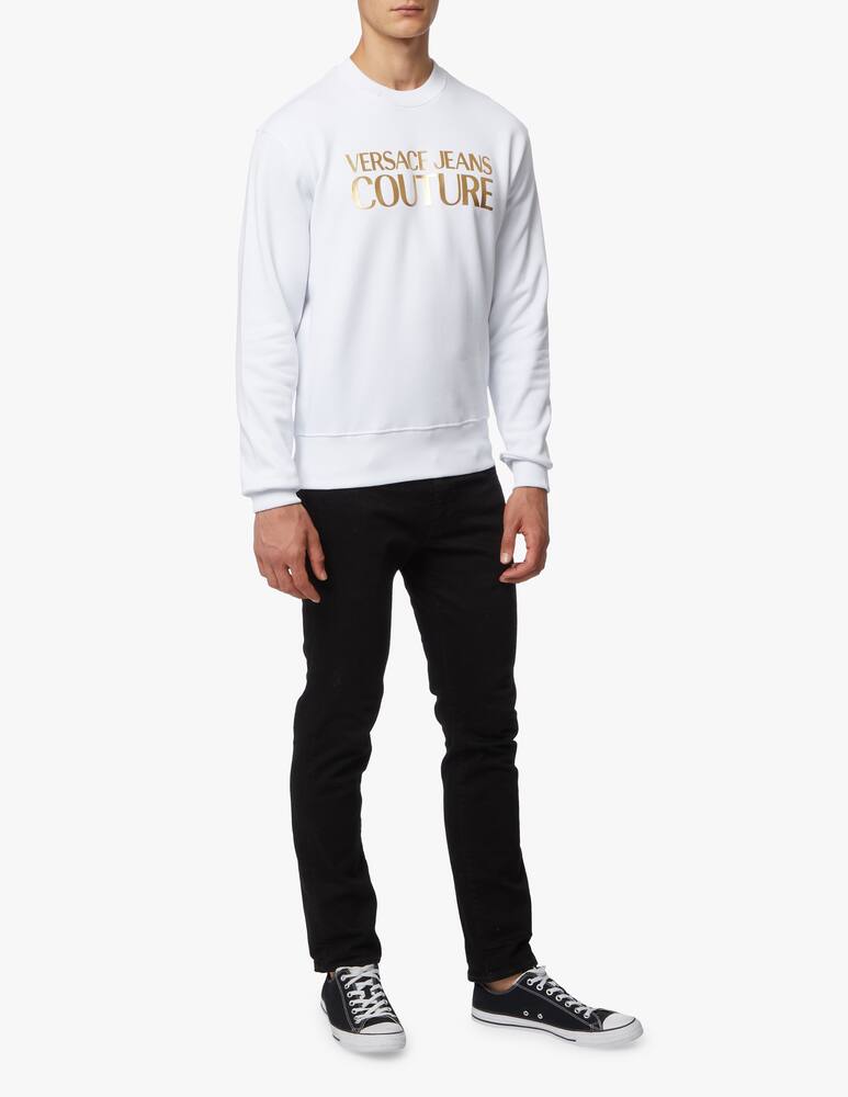Versace Jeans Couture Gold logo sweatshirt Rinascente.it