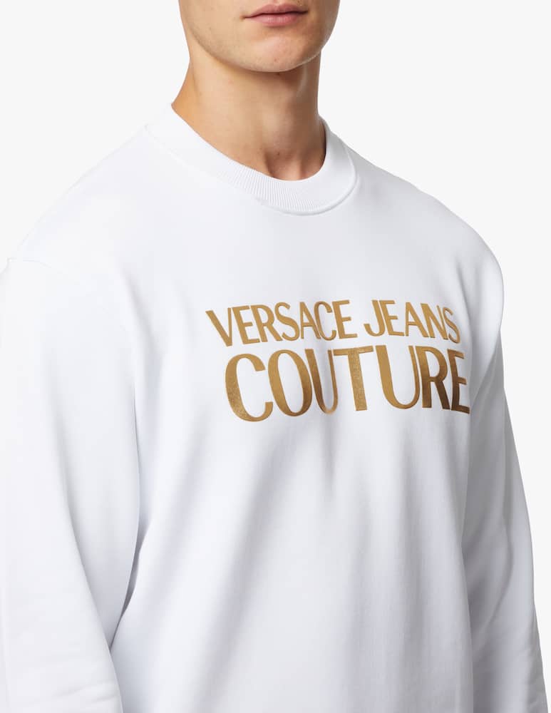Versace Jeans Couture Gold logo sweatshirt Rinascente.it