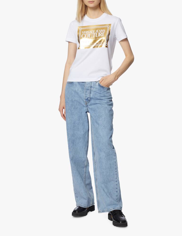 rinascente Versace Jeans Couture Cotton t-shirt with logo