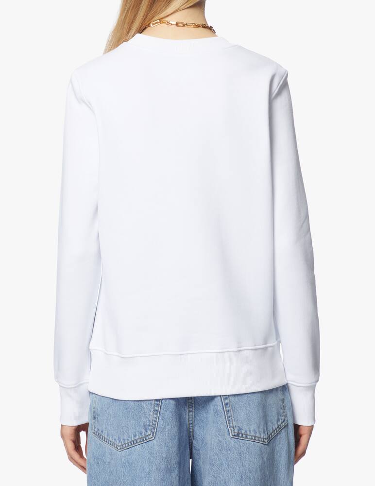 rinascente Versace Jeans Couture Felpa girocollo con logo sfuocato