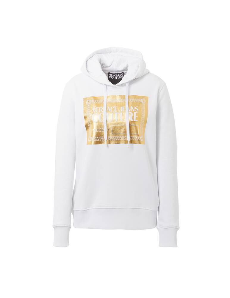 rinascente Versace Jeans Couture Felpa con cappuccio in cotone