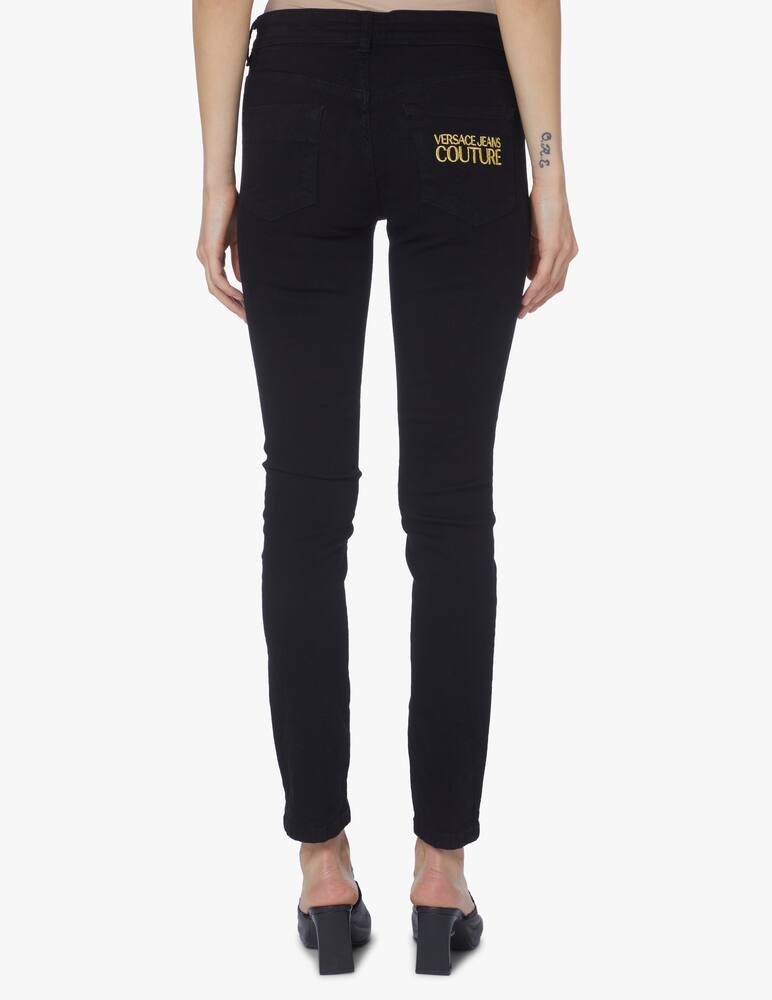 rinascente Versace Jeans Couture High rise jackie jeans - black