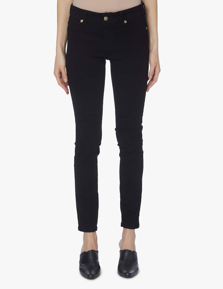 rinascente Versace Jeans Couture High rise jackie jeans - black