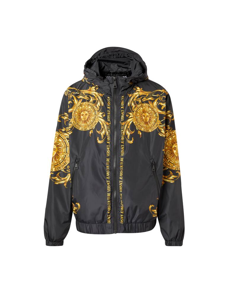 rinascente Versace Jeans Couture Giacca stampa barocco sun - nero