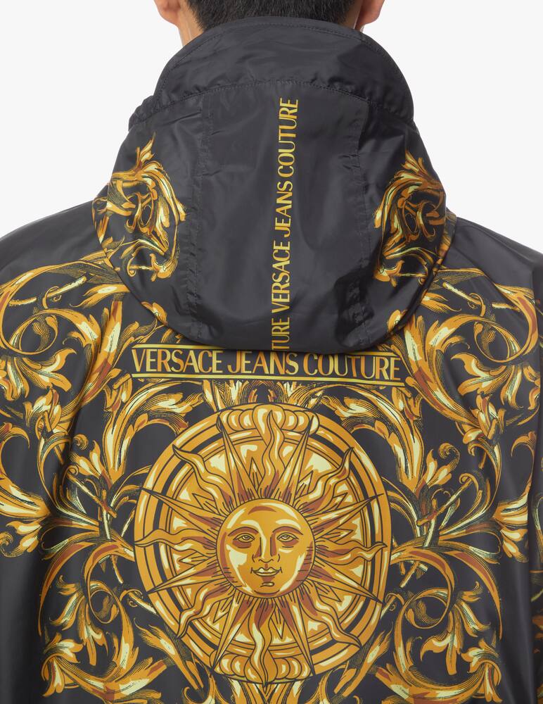 rinascente Versace Jeans Couture Giacca stampa barocco sun - nero