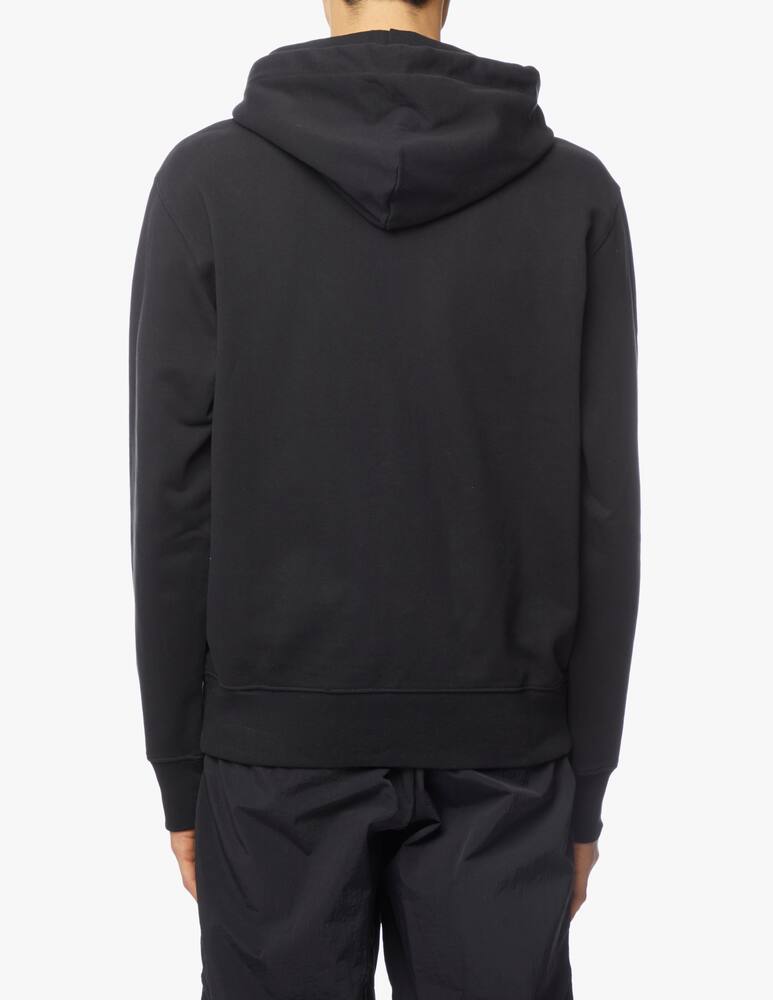 rinascente Versace Jeans Couture Felpa con cappuccio logo - nero