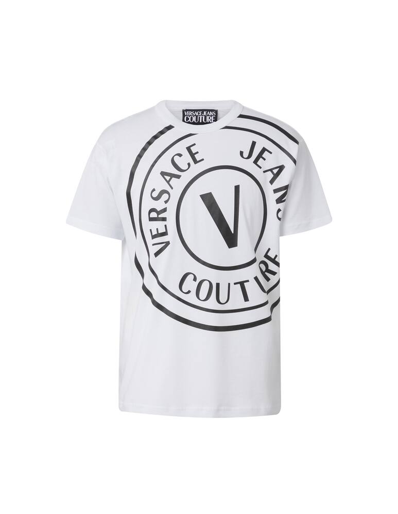 Versace Jeans Couture Maglietta emblema versace - bianco - immagine 5 Versace Jeans Couture Maglietta emblema versace - bianco - immagine 5