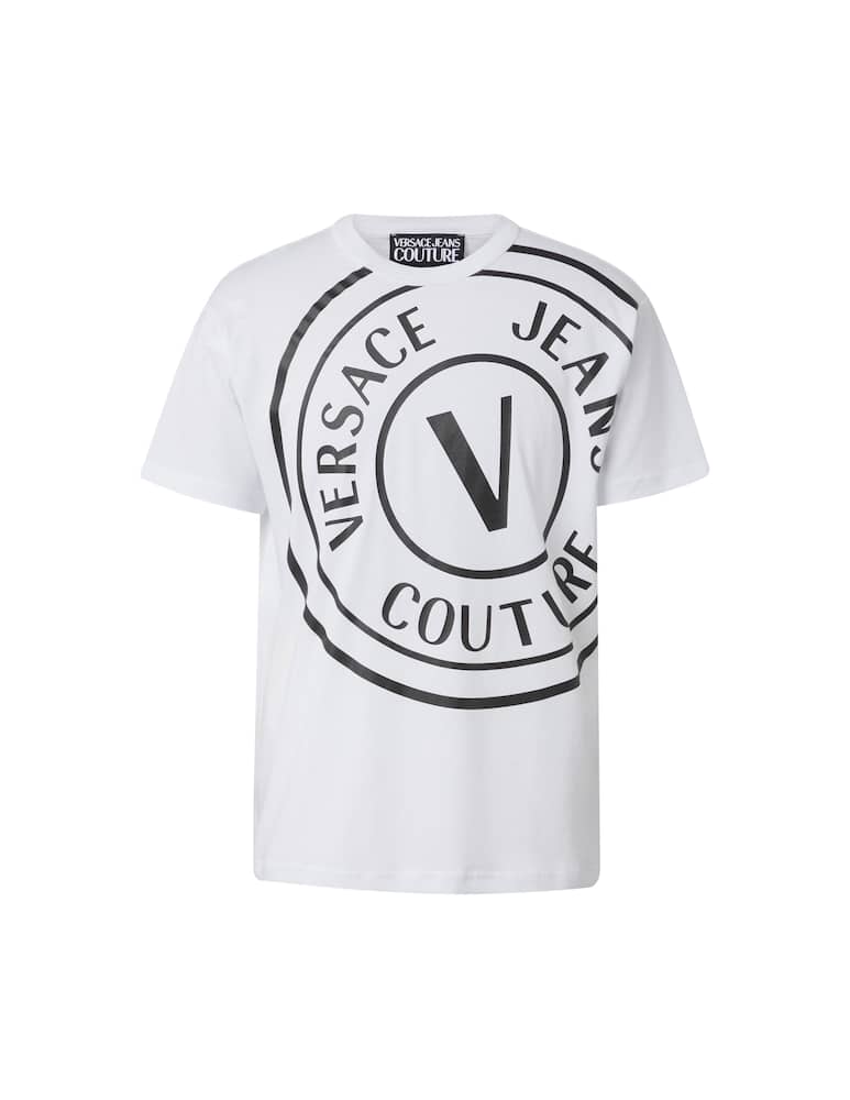 rinascente Versace Jeans Couture T-shirt v emblem - white
