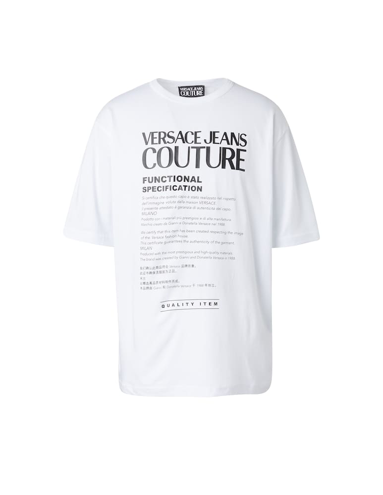 Versace Jeans Couture T-shirt warranty label logo - white - picture 5 Versace Jeans Couture T-shirt warranty label logo - white - picture 5