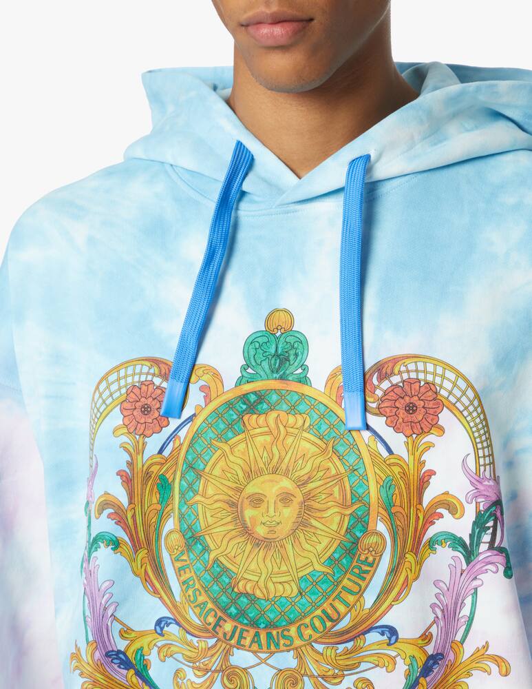 rinascente Versace Jeans Couture Hoodie tie dye print - multi