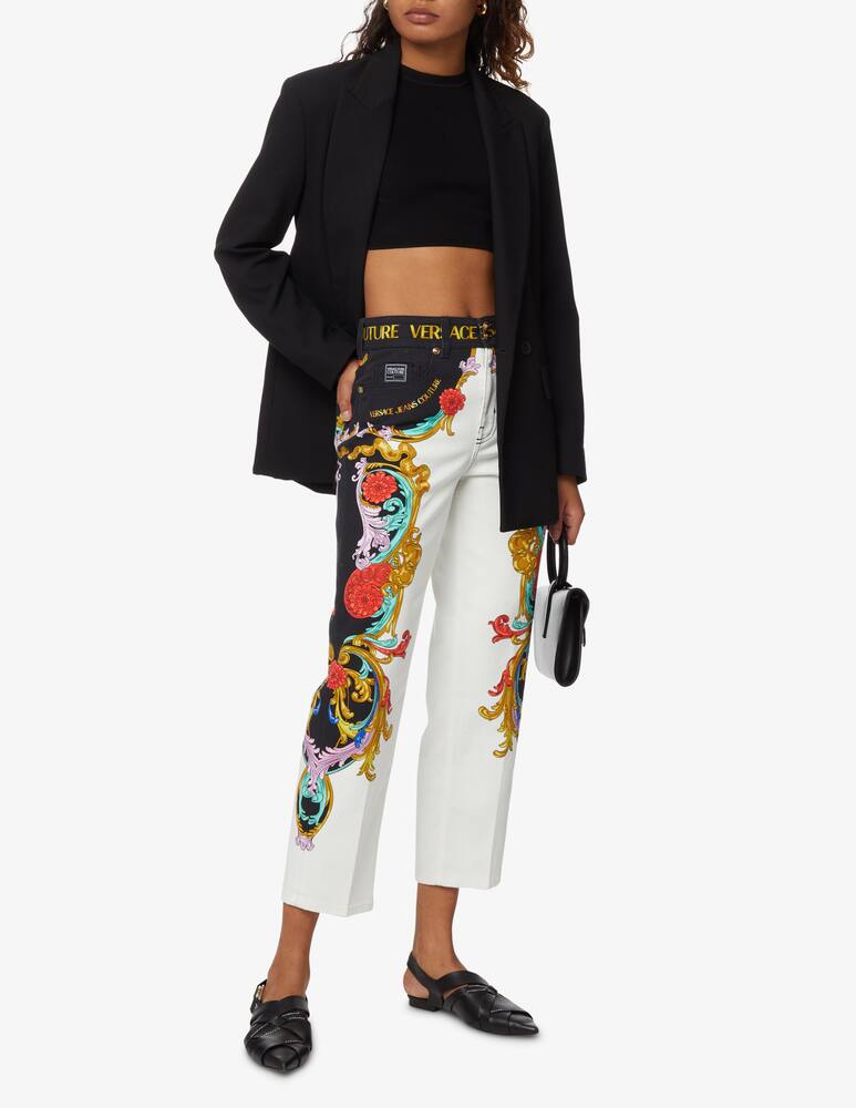 Versace Jeans Couture Jeans 5 tasche Nina - bianco - immagine 1 Versace Jeans Couture Jeans 5 tasche Nina - bianco - immagine 1