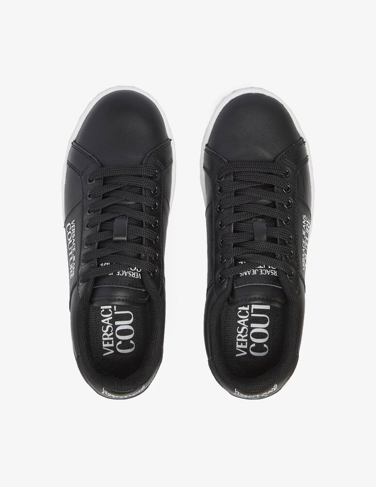 rinascente Versace Jeans Couture Sneakers basse in pelle Court 88 - nero