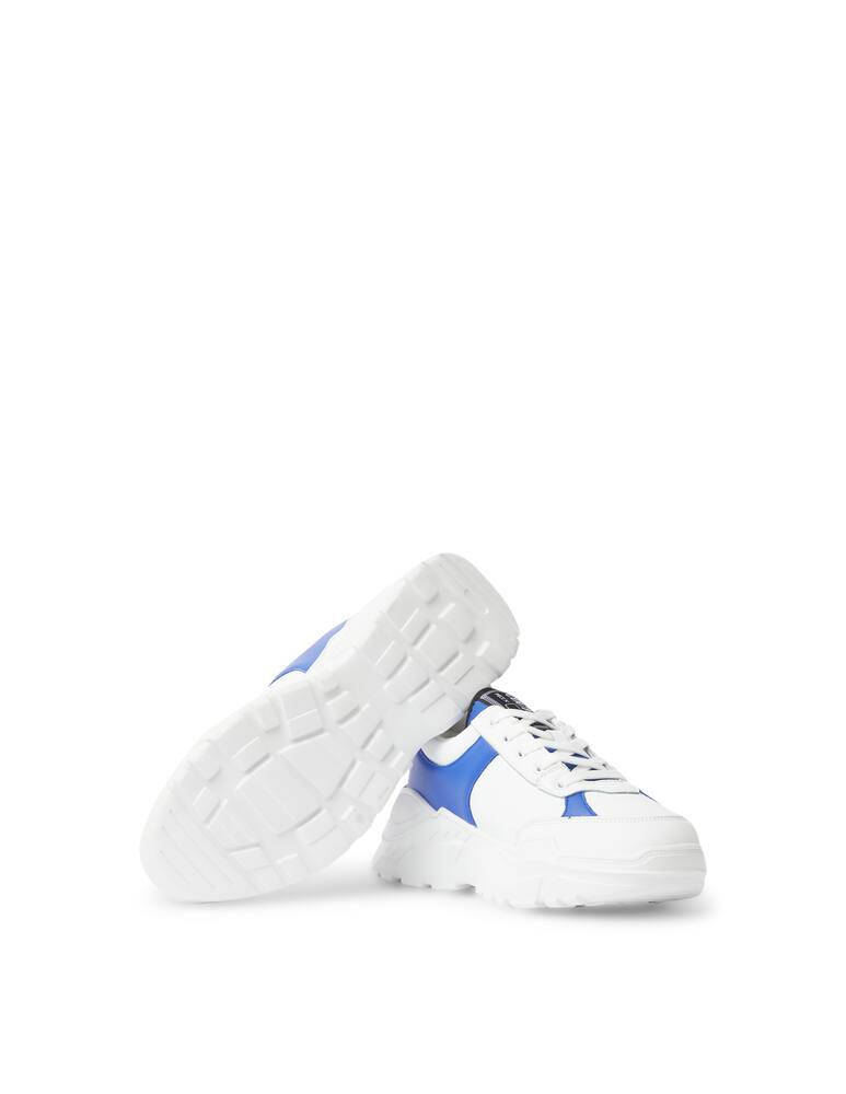 rinascente Versace Jeans Couture Sneakers chunky bicolor in pelle speed - bianco