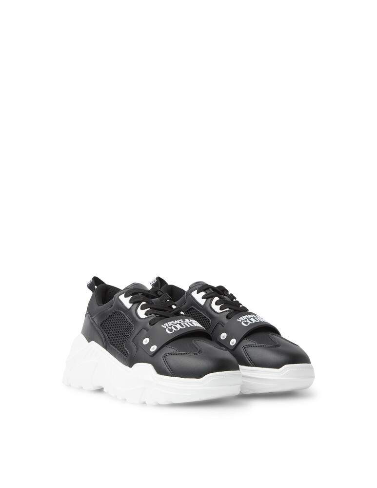 rinascente Versace Jeans Couture Chunky mesh sneakers - black