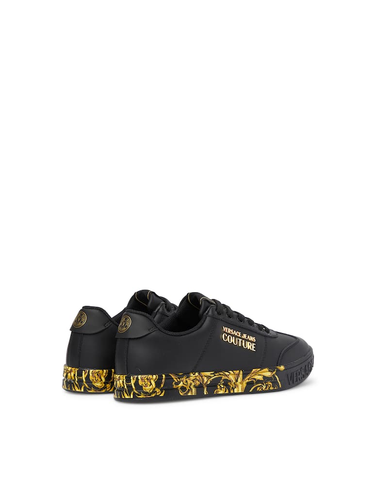 rinascente Versace Jeans Couture Printed shoes - black