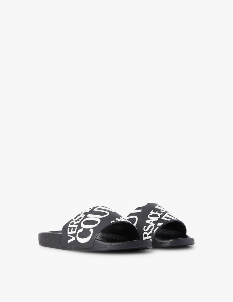 rinascente Versace Jeans Couture Shelly flat sandals - black