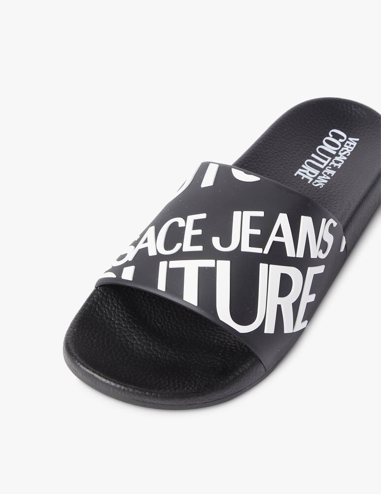 rinascente Versace Jeans Couture Shelly flat sandals - black