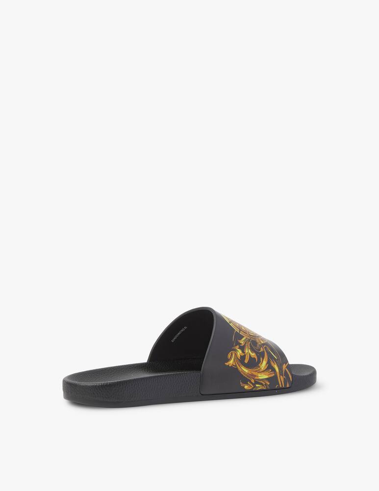 rinascente Versace Jeans Couture Printed slide - black