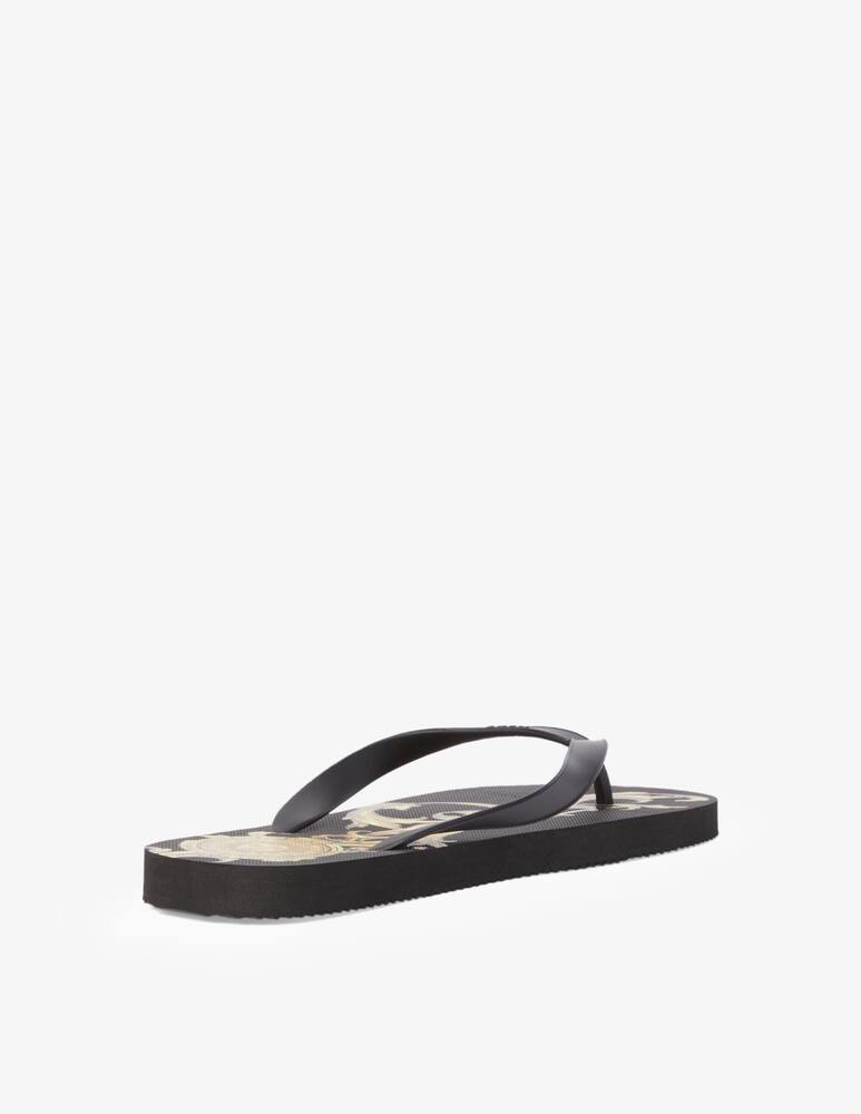 rinascente Versace Jeans Couture Printed slide - black