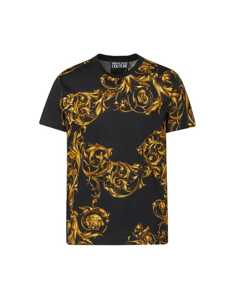 Versace Jeans Couture Maglietta in jersey con stampa garland - multicolor - immagine 5 Versace Jeans Couture Maglietta in jersey con stampa garland - multicolor - immagine 5