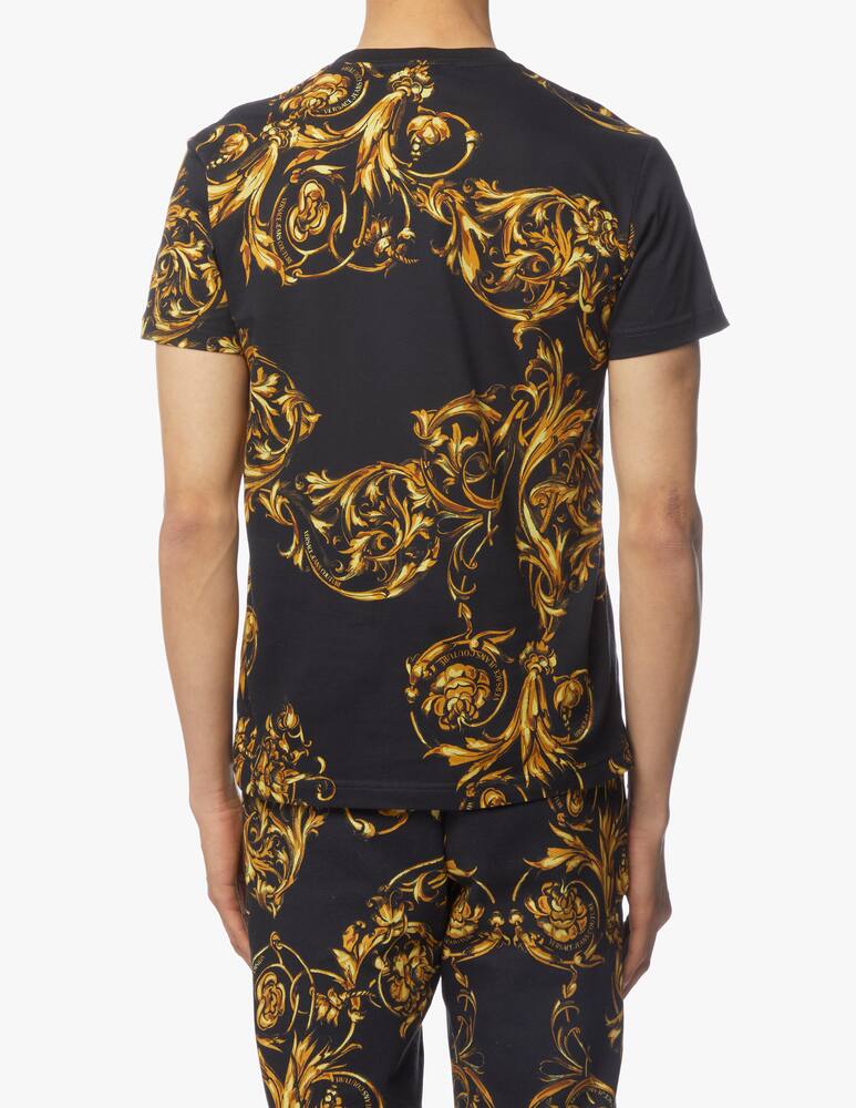 Versace Jeans Couture Maglietta in jersey con stampa garland - multicolor - immagine 3 Versace Jeans Couture Maglietta in jersey con stampa garland - multicolor - immagine 3