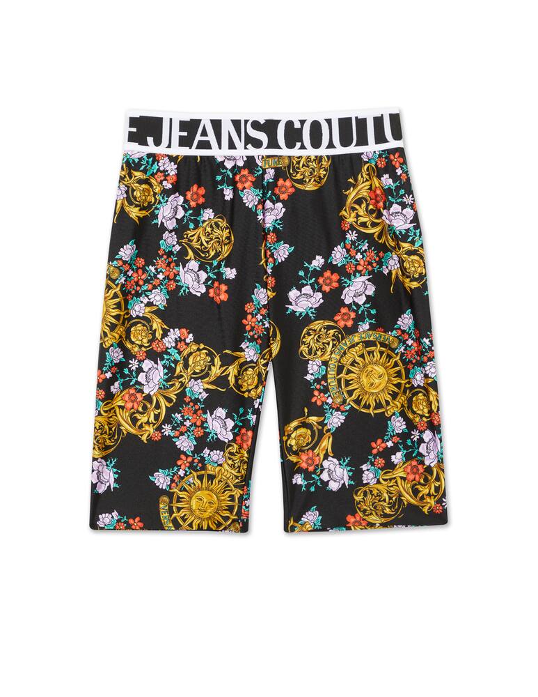rinascente Versace Jeans Couture Pantaloncini Ciclista - nero